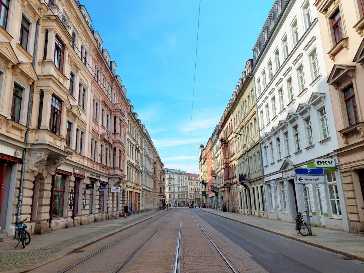 5 Min Zur Elbe, Helle Geraeumige 2-Raum-Whg, Neustadt, Top Lage Dresden Exterior foto